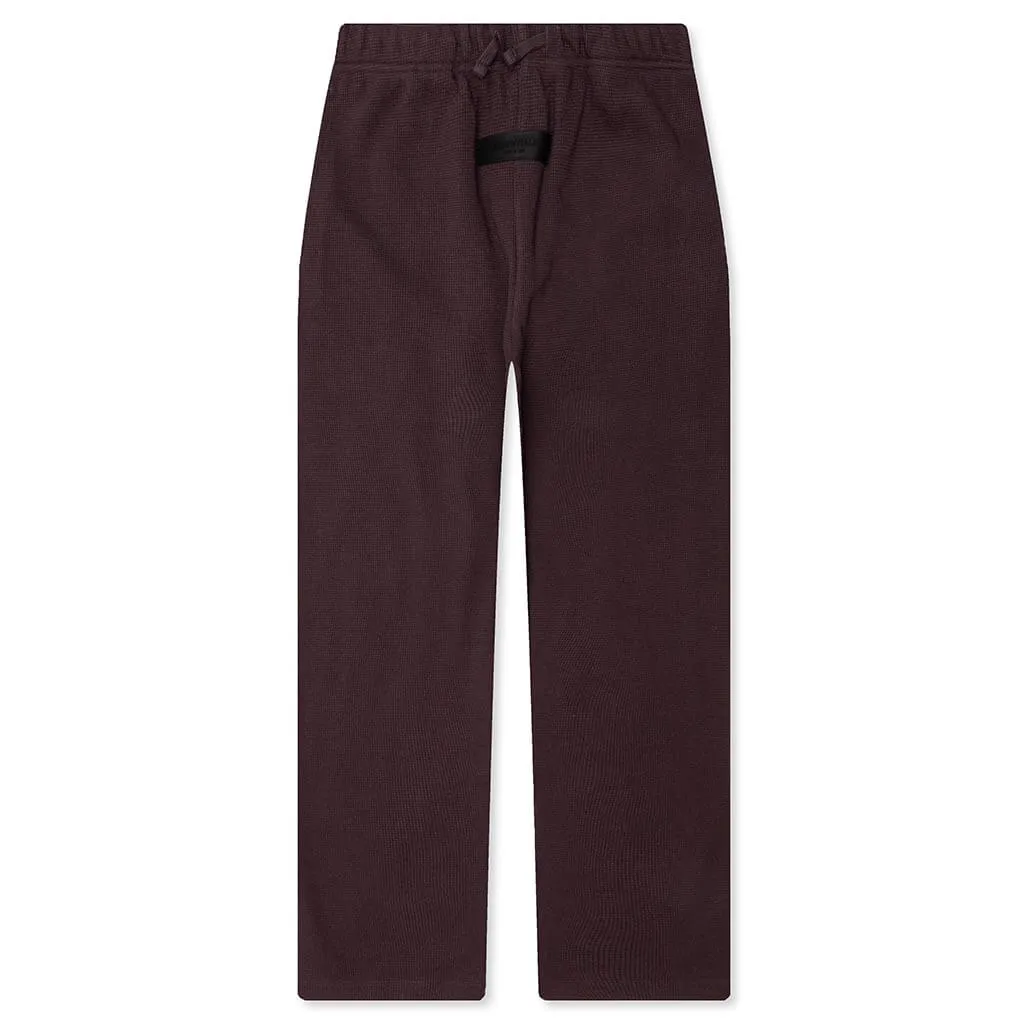 Kid's Relaxed Sweatpant - Plum