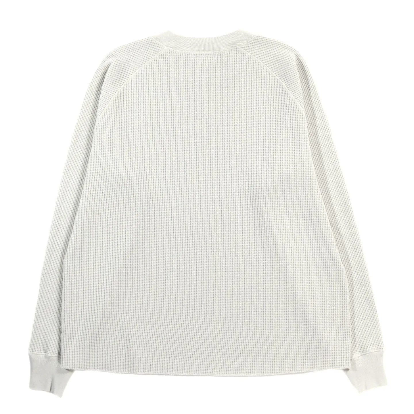 LADY WHITE CO. CROPPED RAGLAN THERMAL OFF WHITE