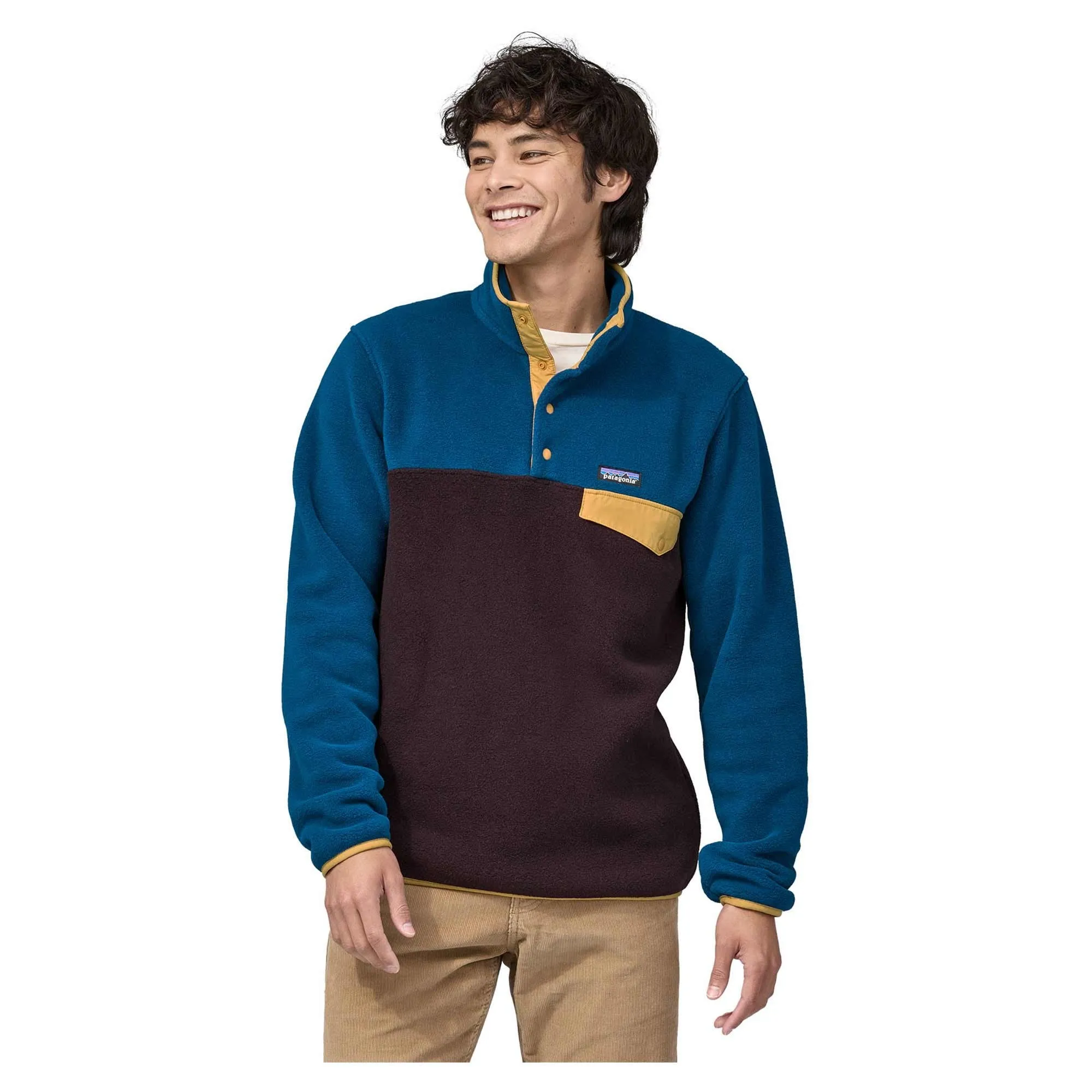 Lightweight Synchilla Snap-T Fleece Pullover - Obsidian Plum