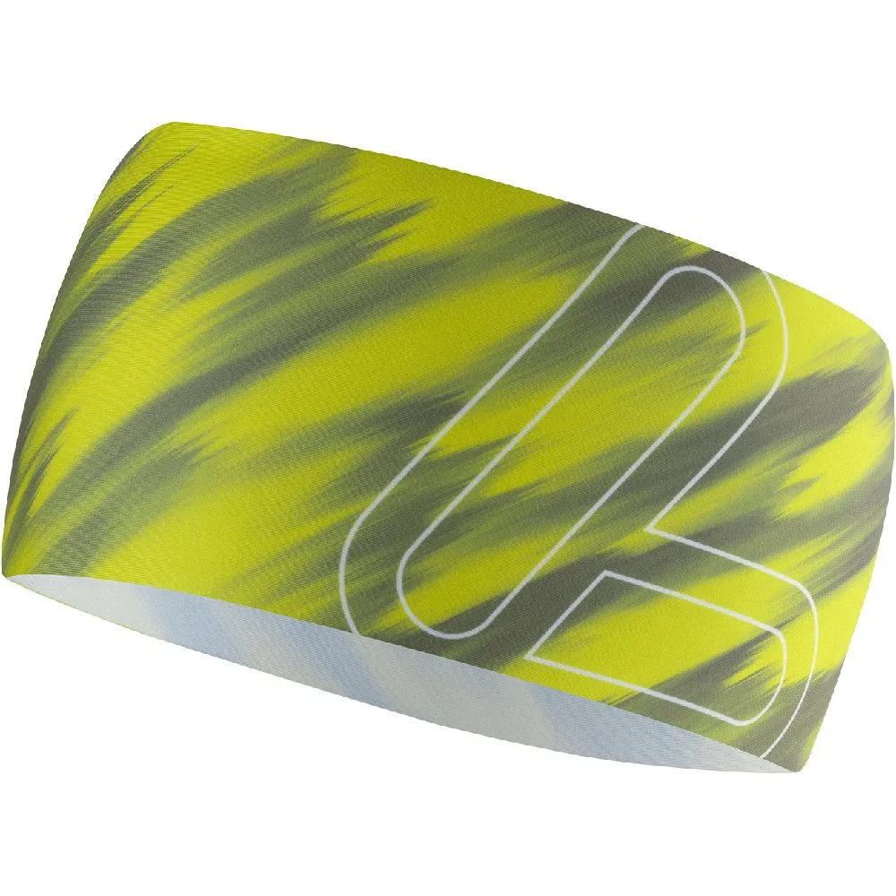 L\u00f6ffler - Elastic Open Cut Headband lemon