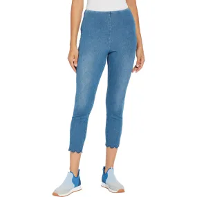 Lysse Scallop Edge Ankle Denim Legging - Women's