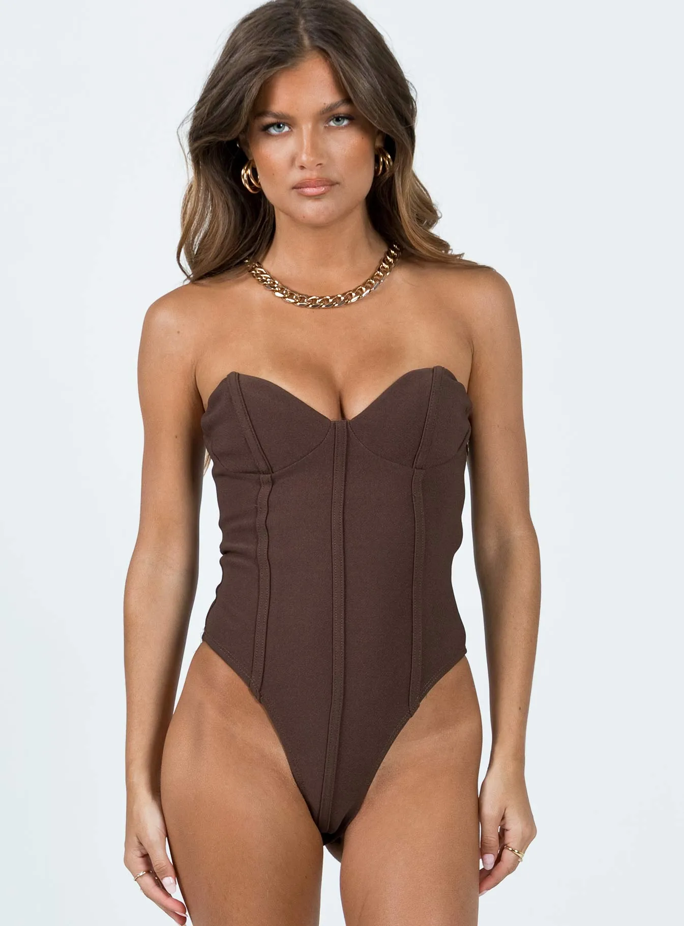 Marishka Bodysuit Brown