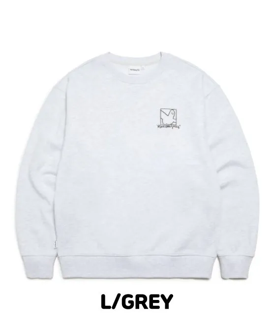 Mark Gonzales  |Unisex Street Style Logo Sweatshirts