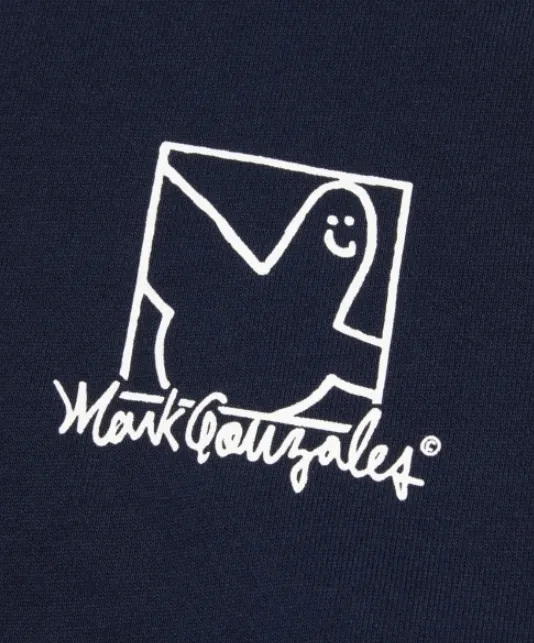 Mark Gonzales  |Unisex Street Style Logo Sweatshirts