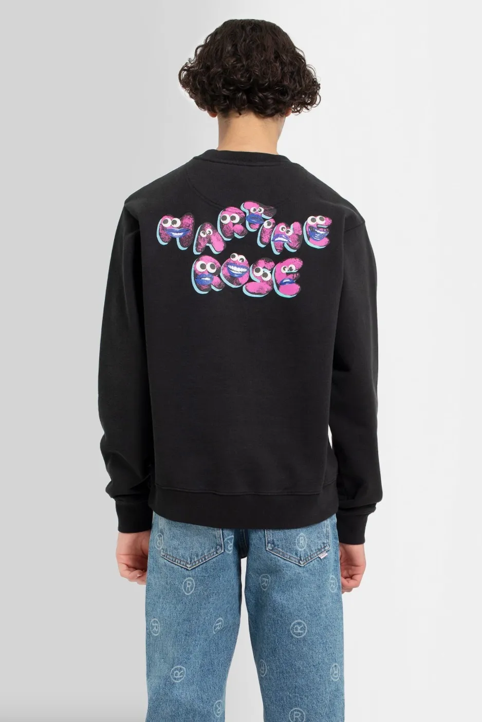 MARTINE ROSE  |Unisex Street Style Cotton Logo Designers Sweatshirts