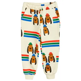 Mini Rodini Child Bloodhound Sweatpants Cream