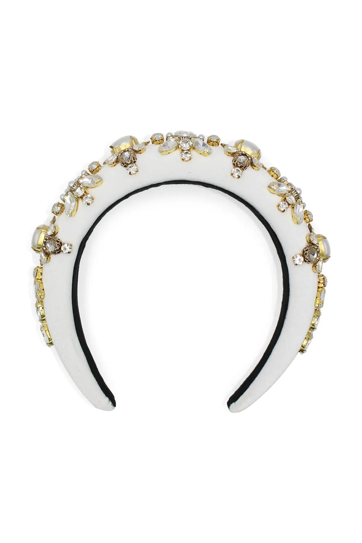 Morgan & Taylor Ophelia Headband - White