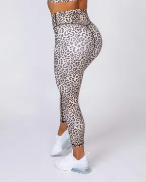 Motion 7/8 Leggings - Yellow Leopard