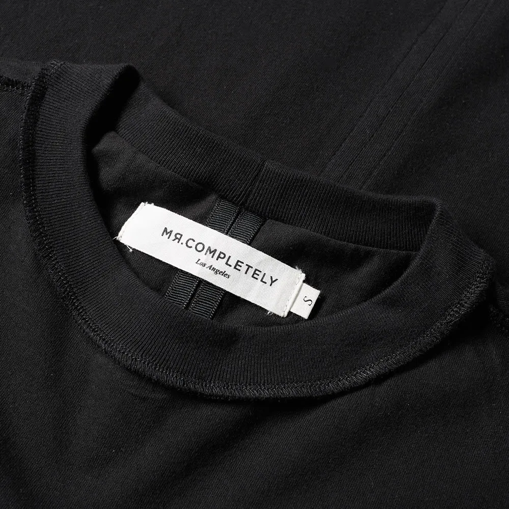 Mr. Completely Long Sleeve Pocket TeeBlack