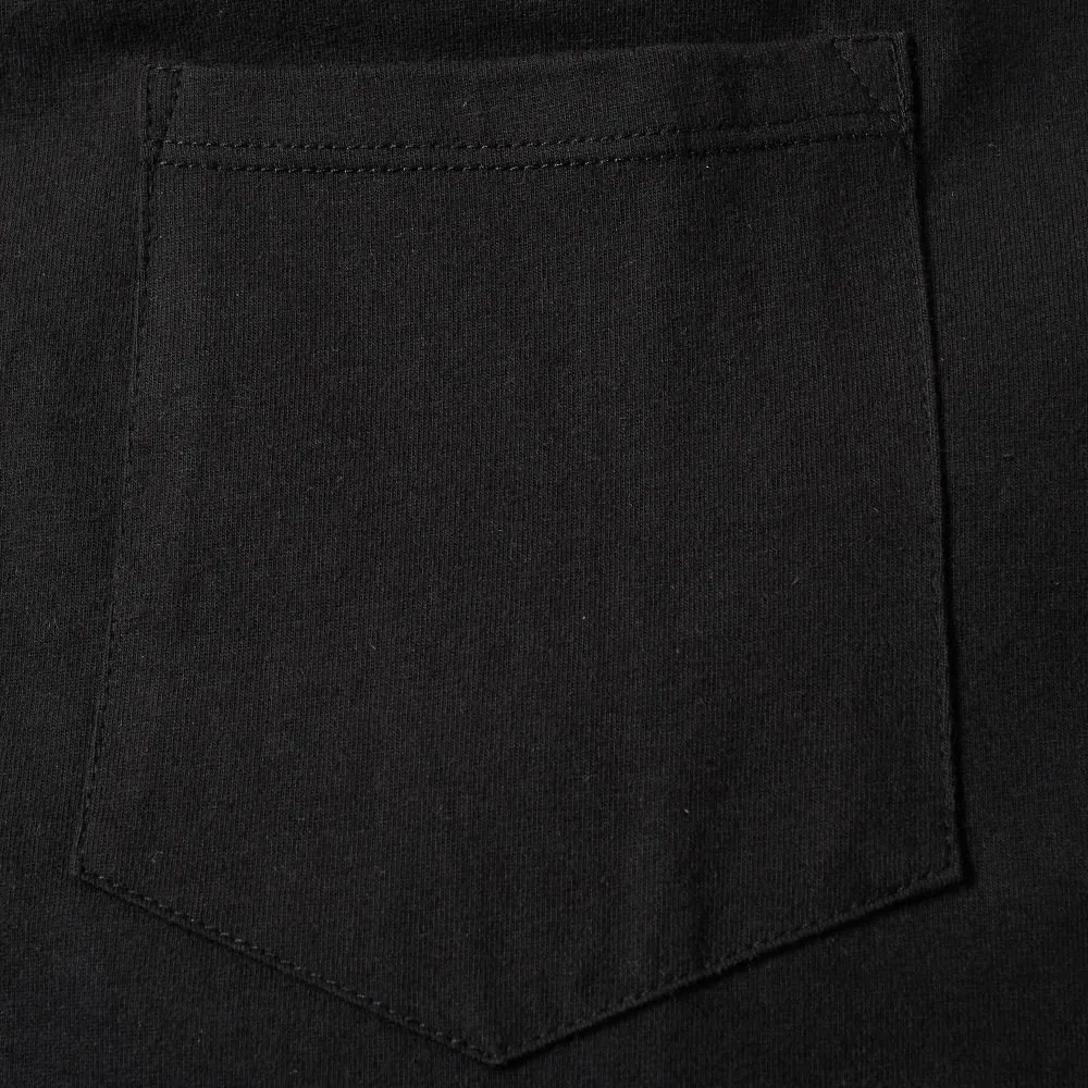 Mr. Completely Long Sleeve Pocket TeeBlack