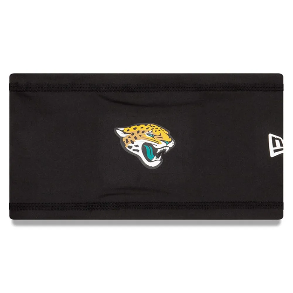 New Era Jacksonville Jaguars Black COOLERA Official Training Camp Headband