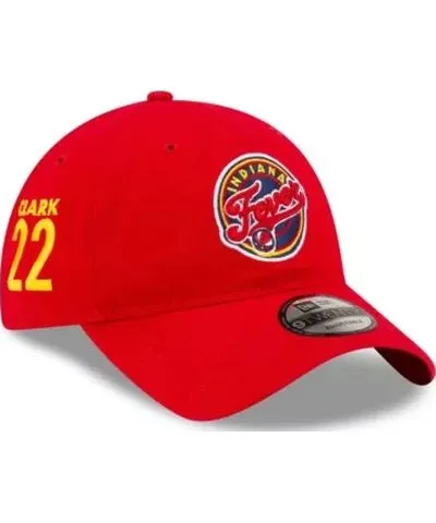 New Era Men's WNBA Caitlin Clark Indiana Fever Core Logo 9TWENTY Adjustable Hat