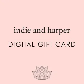 Online Virtual Gift Card