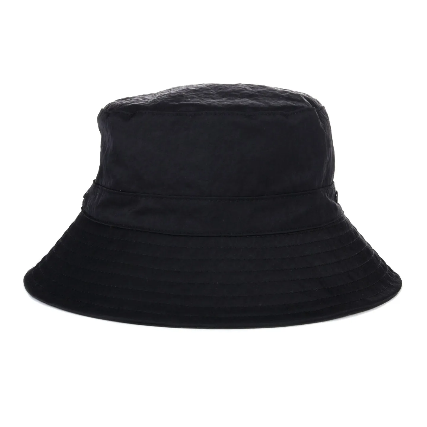 OUR LEGACY BUCKET HAT BLACK DENSE LIQUID NYLON