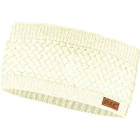 P.A.C. - Monquia Merino Headband Women off white