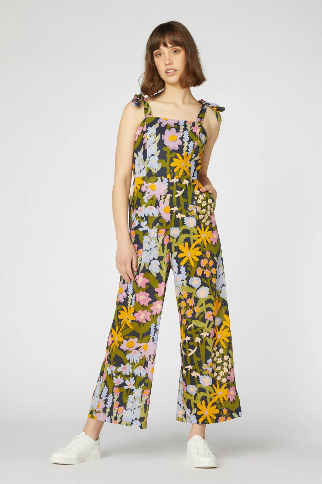 Painted Garden Jumpsuit