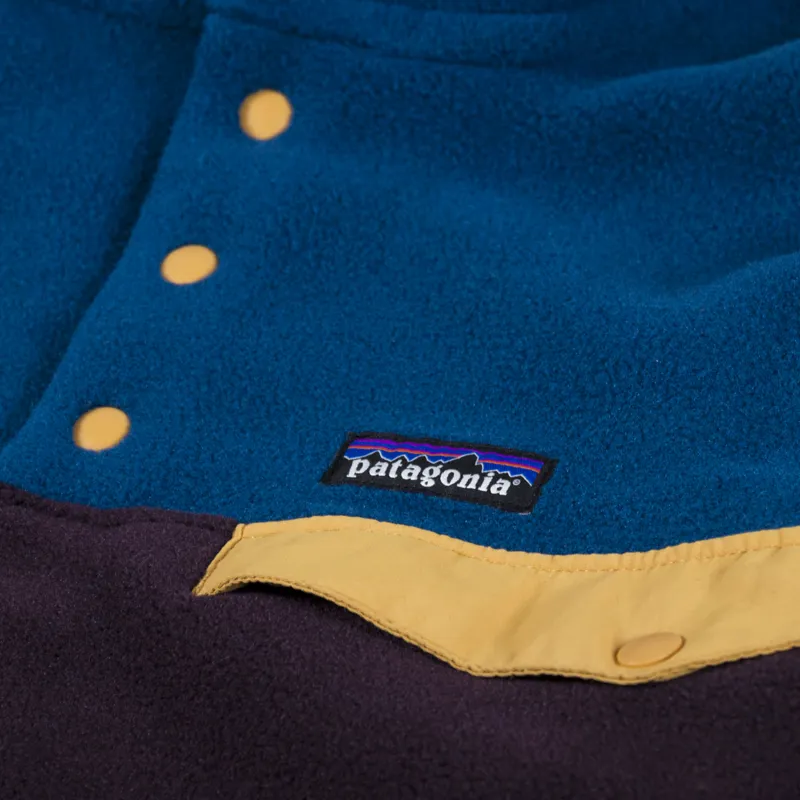 Patagonia Lightweight Synchilla Snap-T Fleece Pullover Obsidian Plum