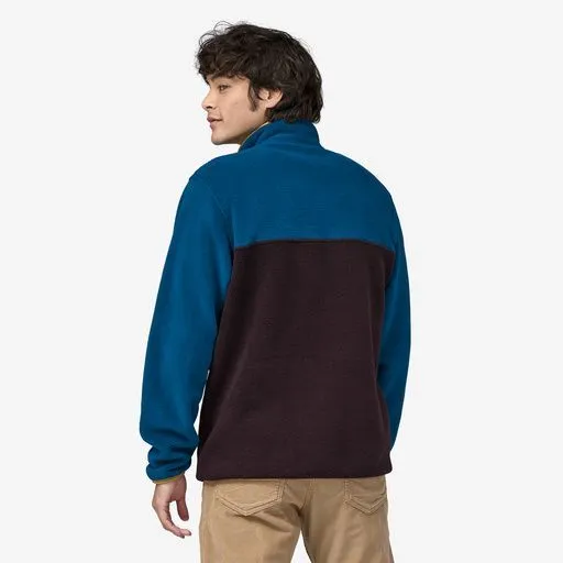 Patagonia Men's Lightweight Synchilla Snap-T Fleece Pullover - Obsidian Plum