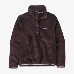 Patagonia Women's Re-Tool Half-Snap Pullover: Obsidian Plum