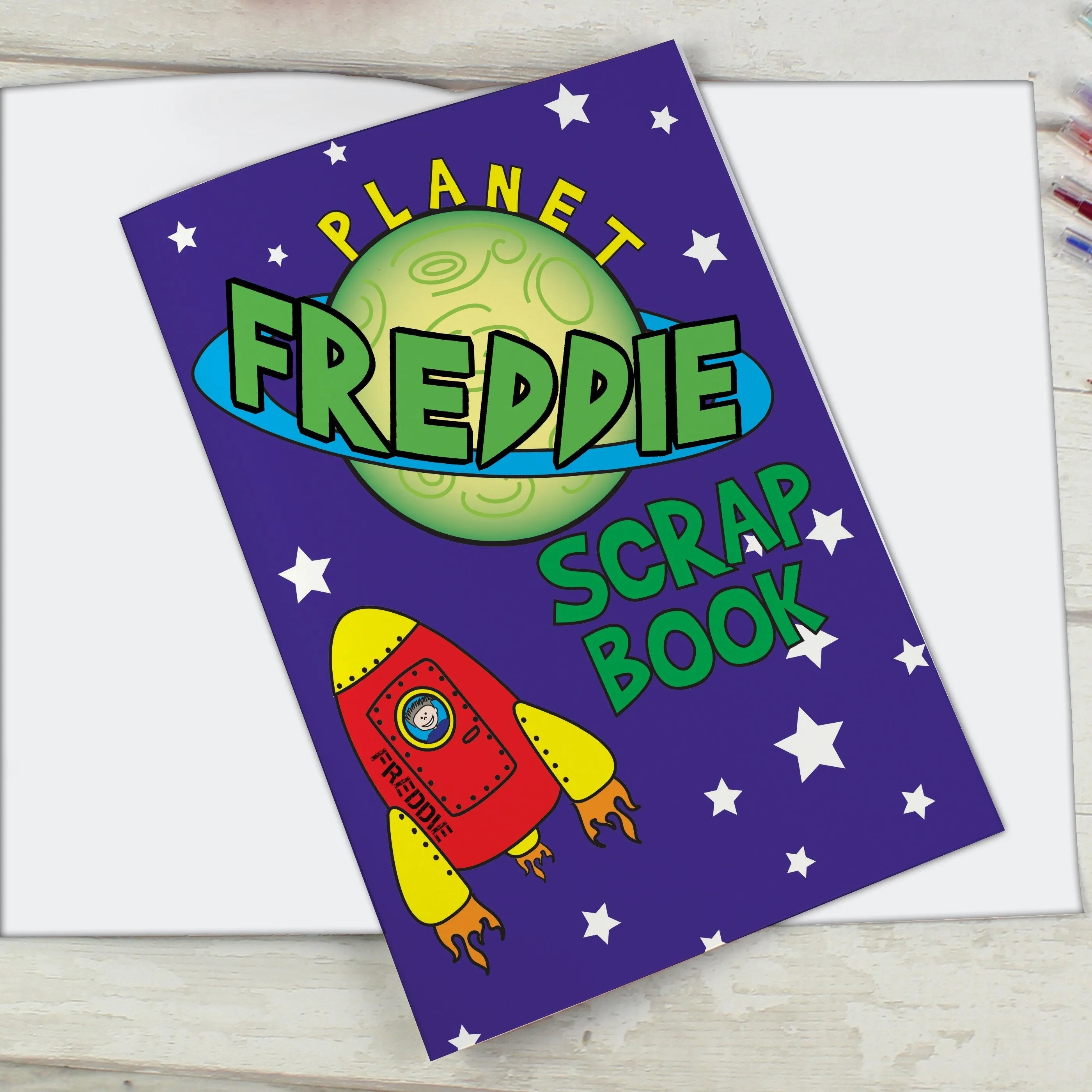 Personalised Space - A4 Scrapbook