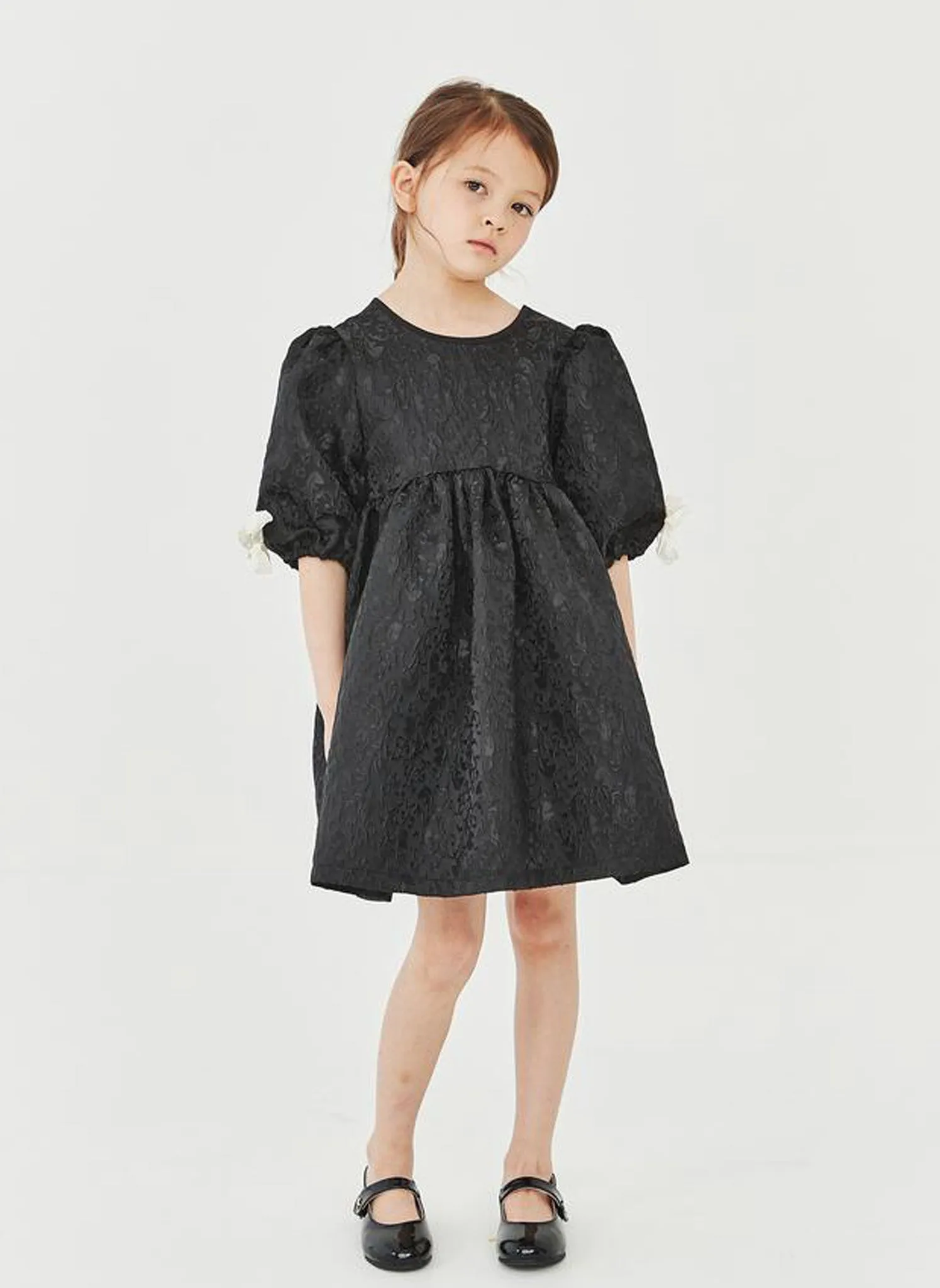 Petite Hailey Balloon Bow Dress