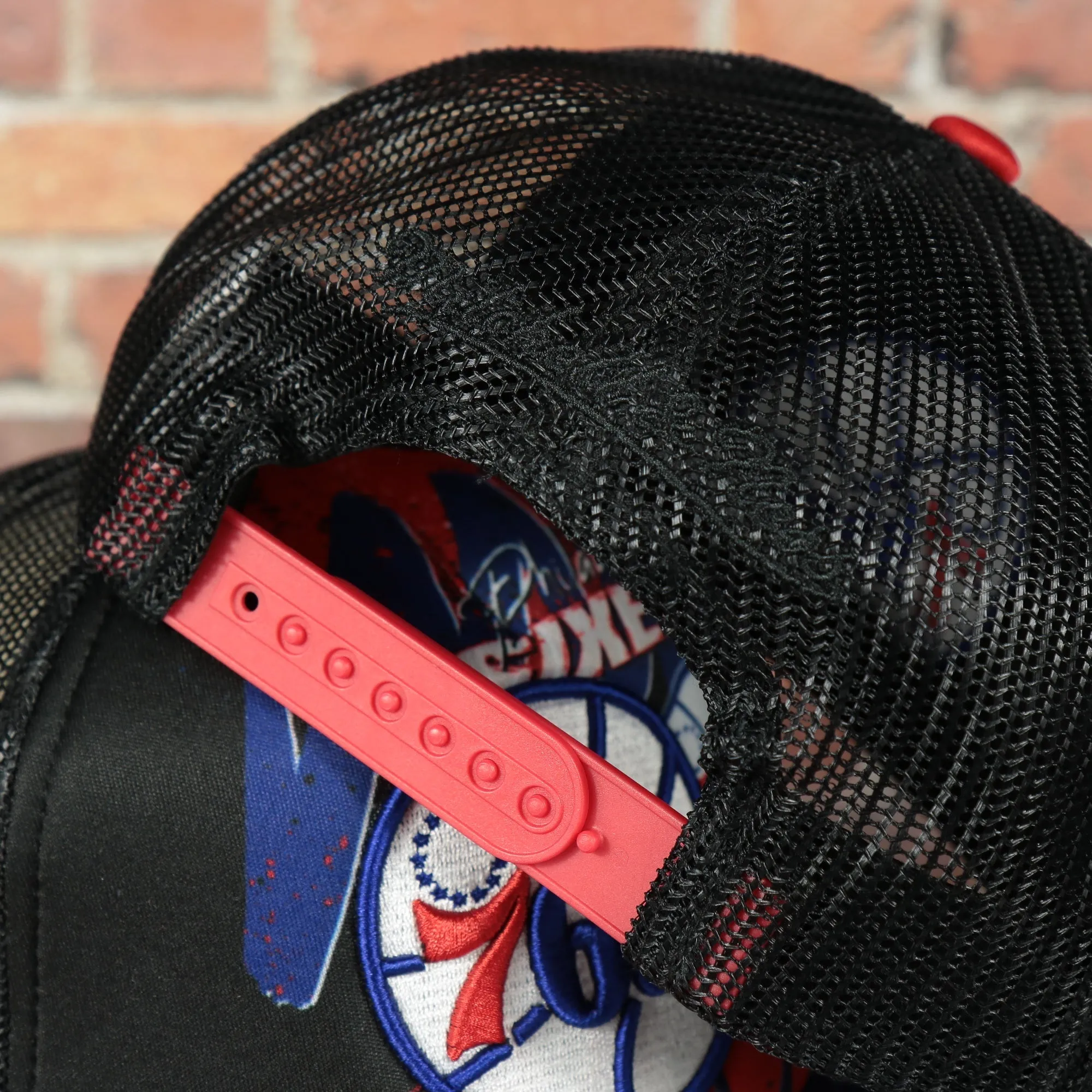 Philadelphia 76ers NBA Hyper 90s Inspired Mitchell and Ness Trucker Snapback Hat