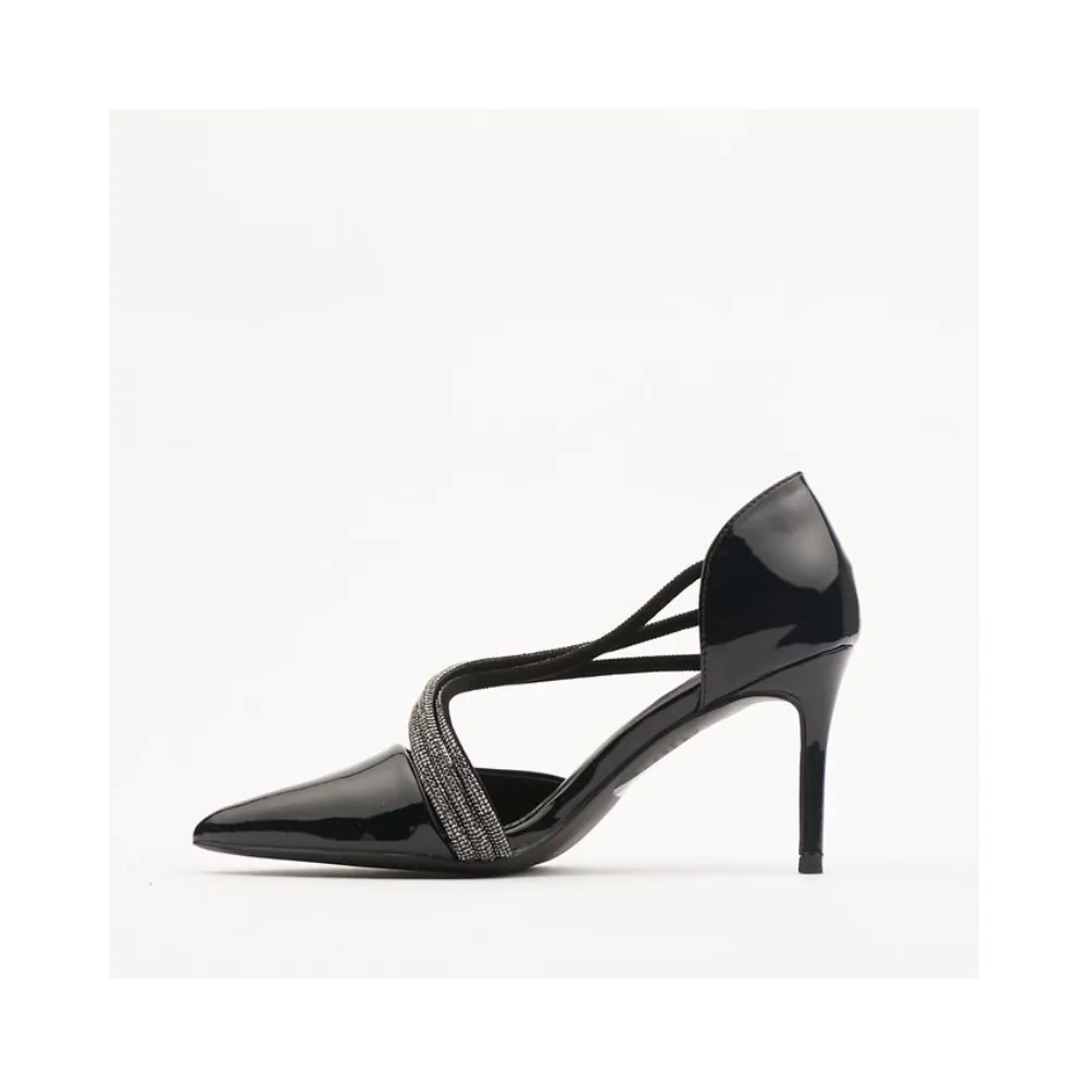 Plum Footwear Pl306577 Ladies Ciara High Heels Black