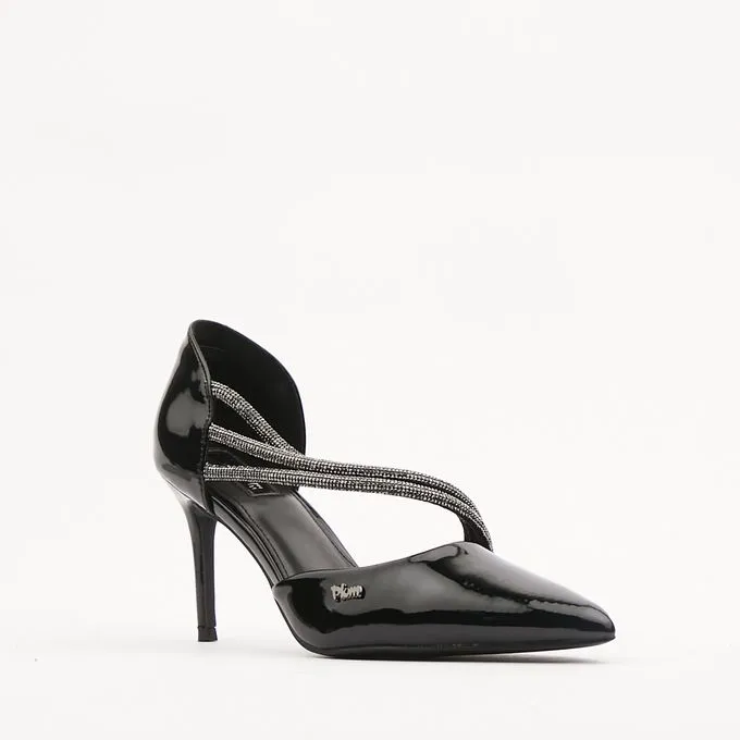 Plum Footwear Pl306577 Ladies Ciara High Heels Black