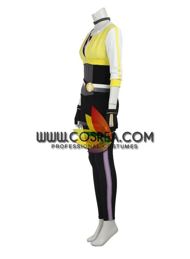 Pokemon Go Yellow Female Trainer Cosplay Costume