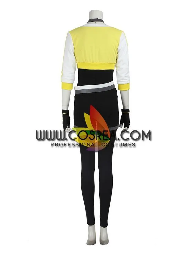 Pokemon Go Yellow Female Trainer Cosplay Costume