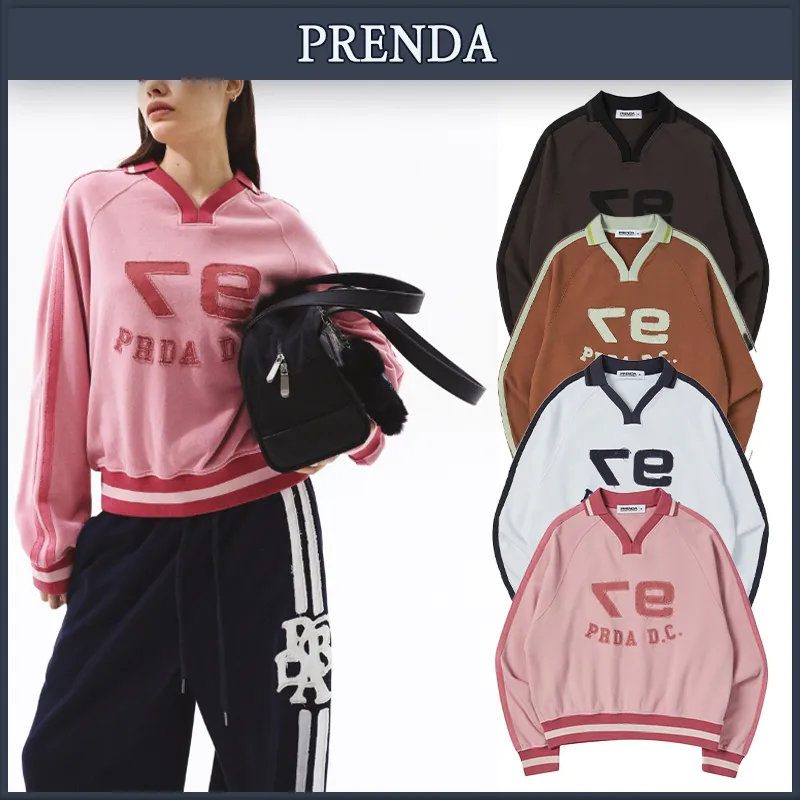 PRENDA FROM PLANT  |Street Style Cotton Sweatshirts