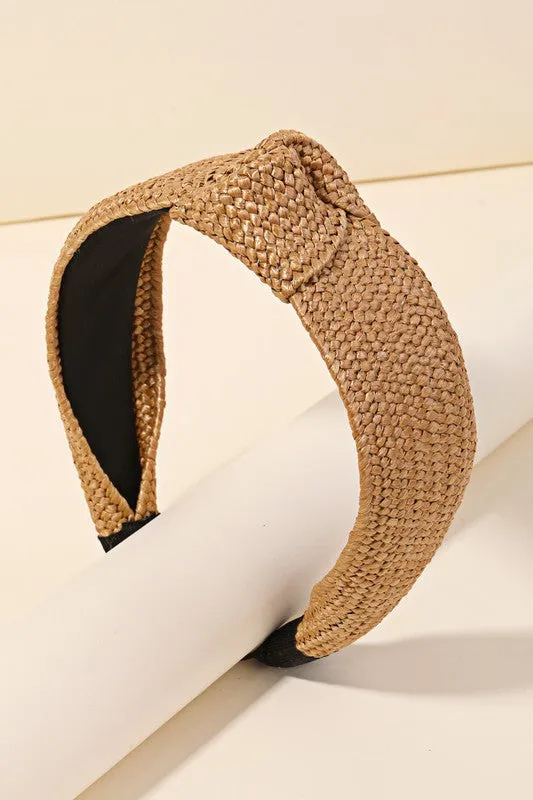 Rattan Braided Headband