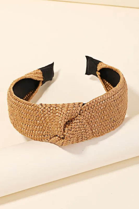 Rattan Braided Headband