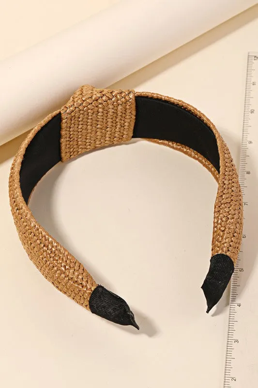 Rattan Braided Headband