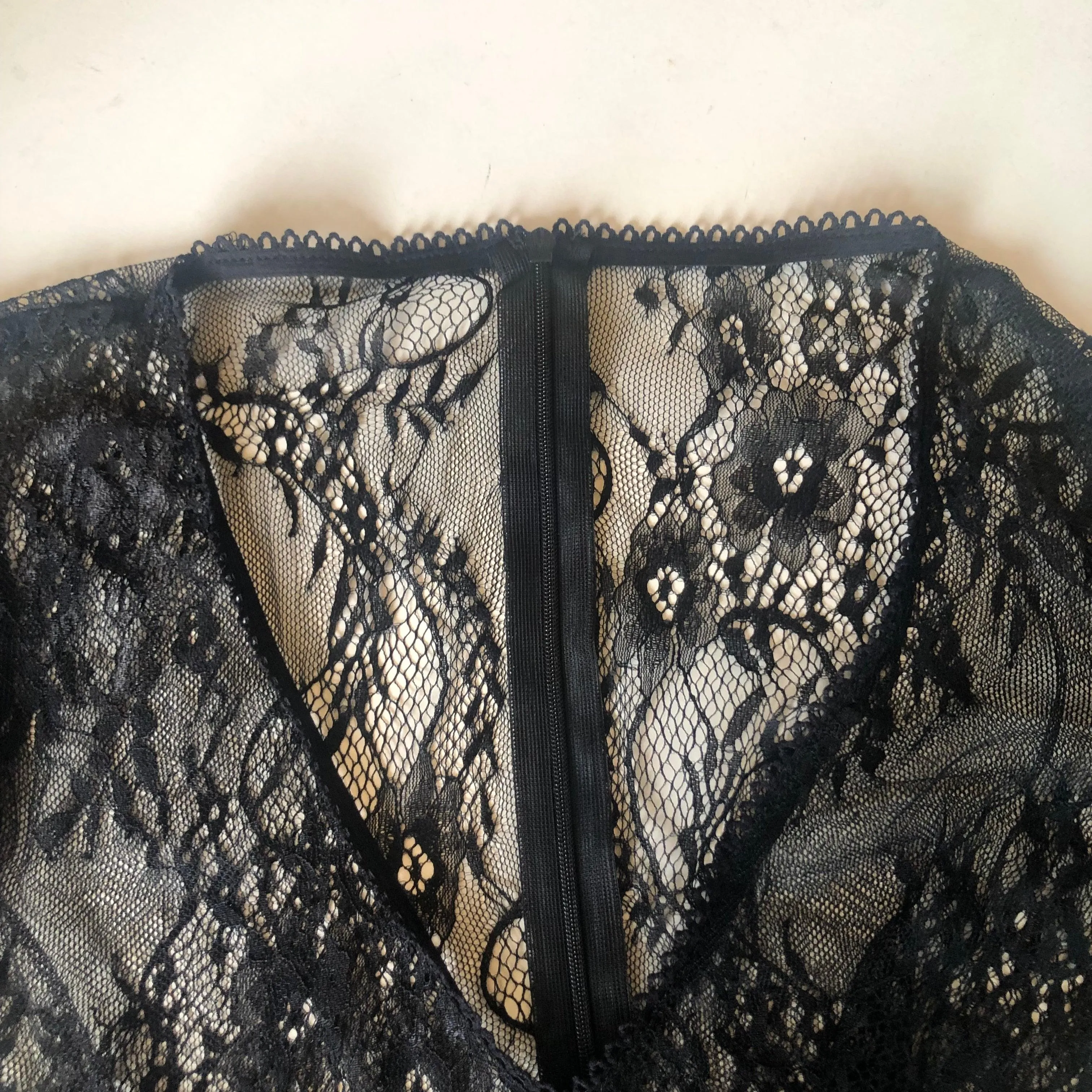 Rosetic Vintage Gothic Sexy Lace Bodysuit