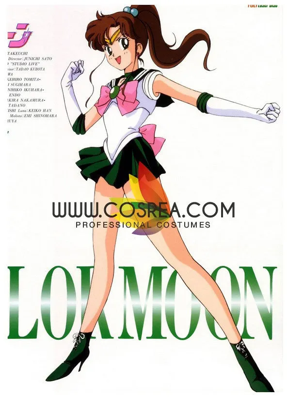 Sailormoon Sailor Jupiter Makoto Kino Cosplay Costume