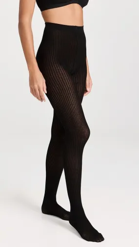 Stems   Ribbed Cashmere Blend Tights 