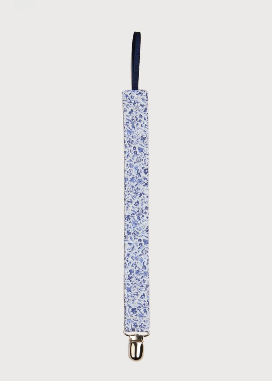 Subtle Floral Dummy Strap in Blue