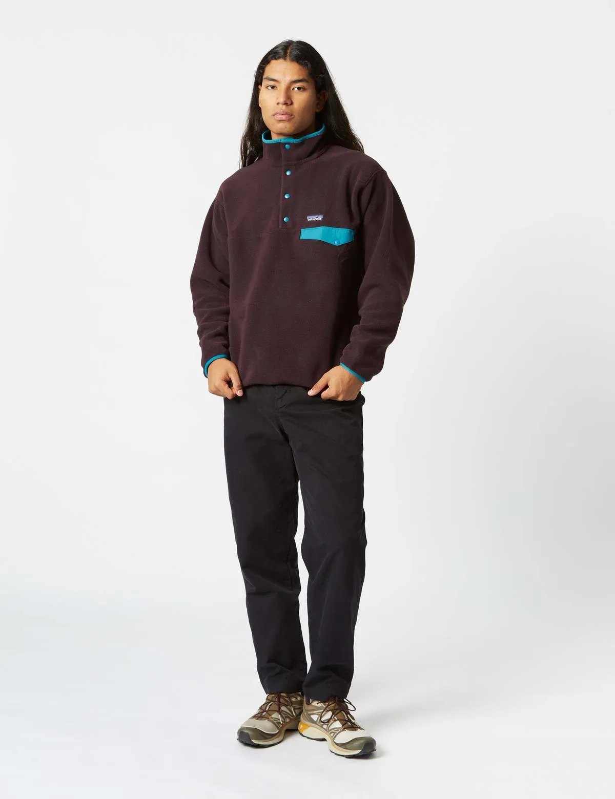 Synchilla Snap-T Pullover - Obsidian Plum