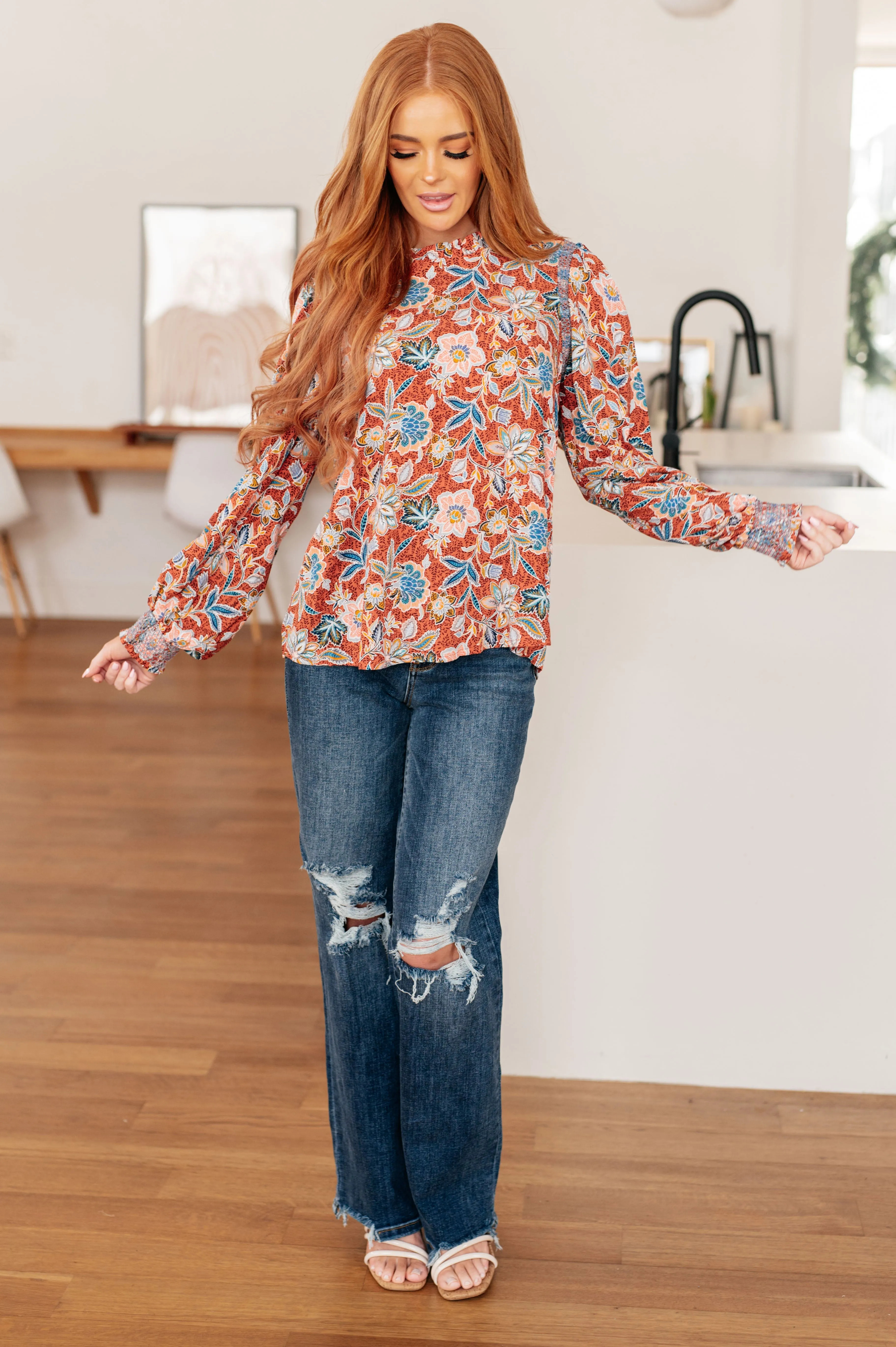 Talia Floral Blouse