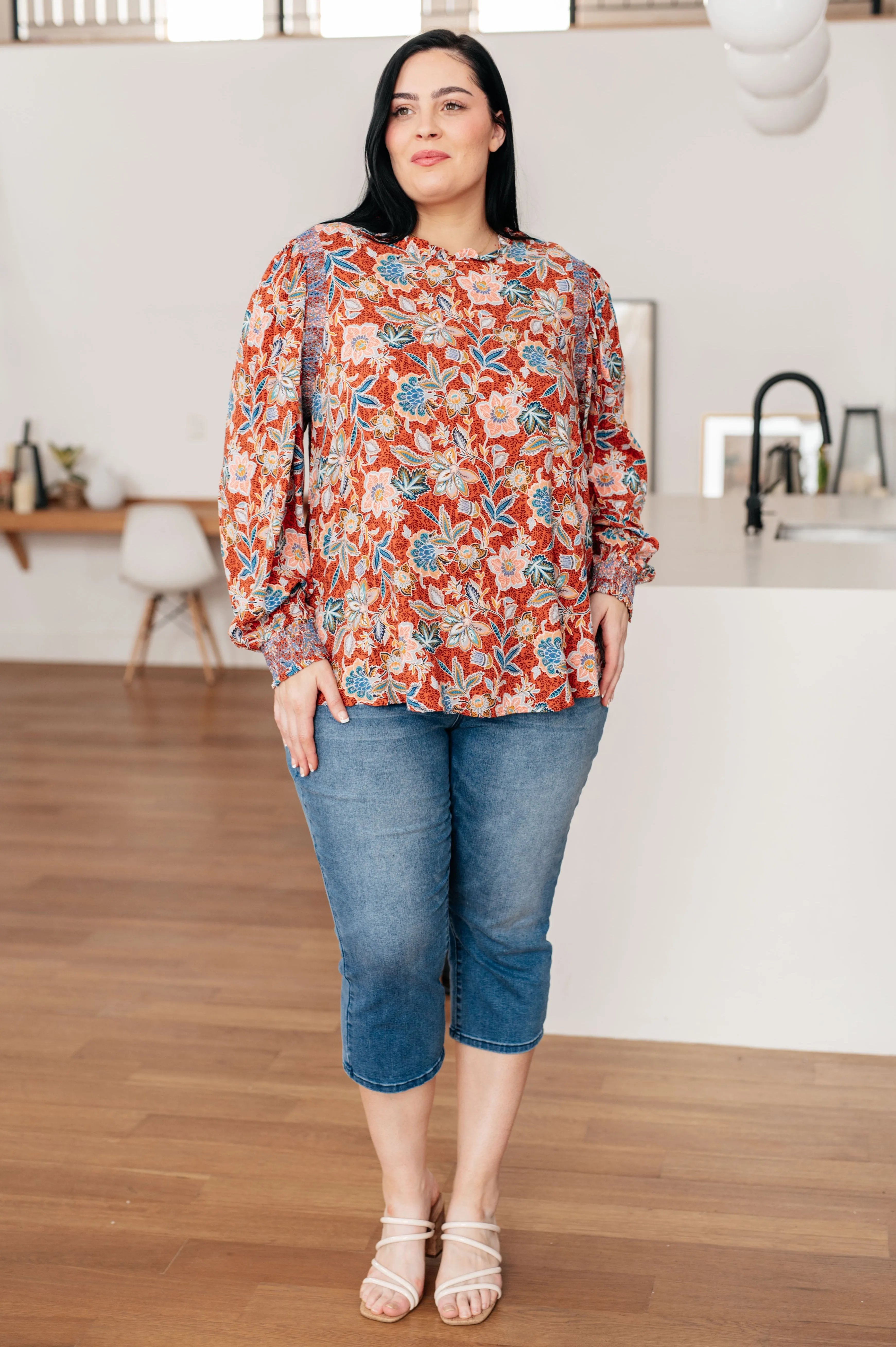 Talia Floral Blouse