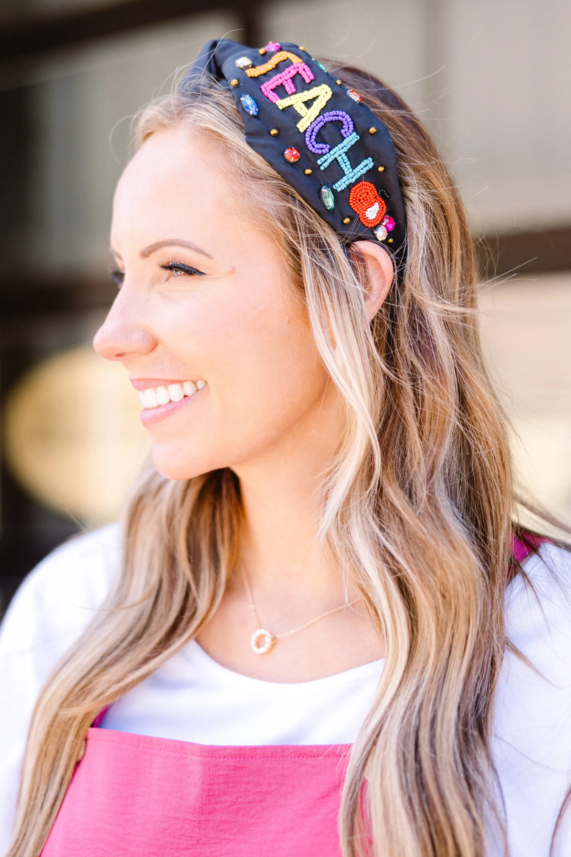 Teach More Headband, Black