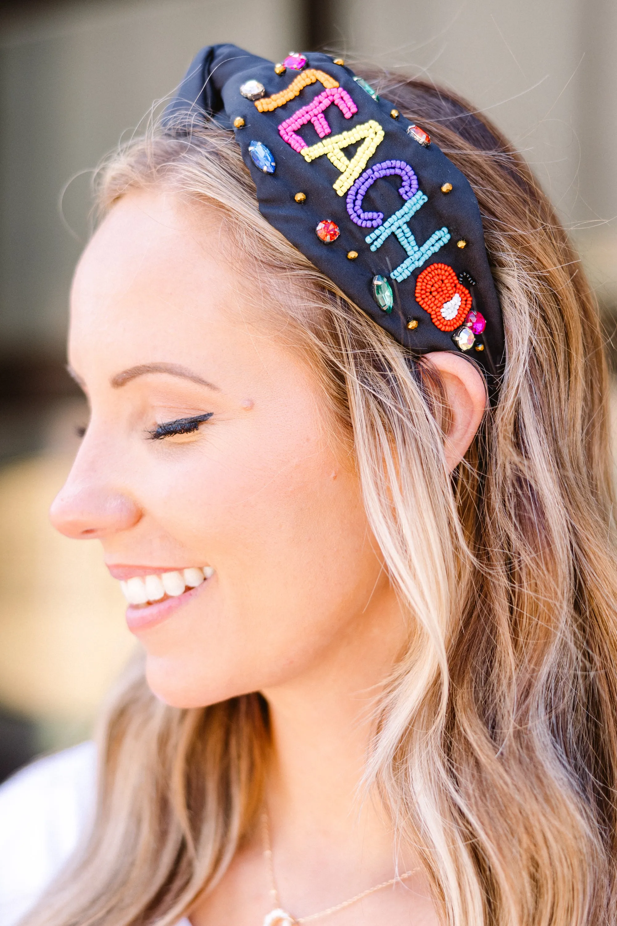 Teach More Headband, Black