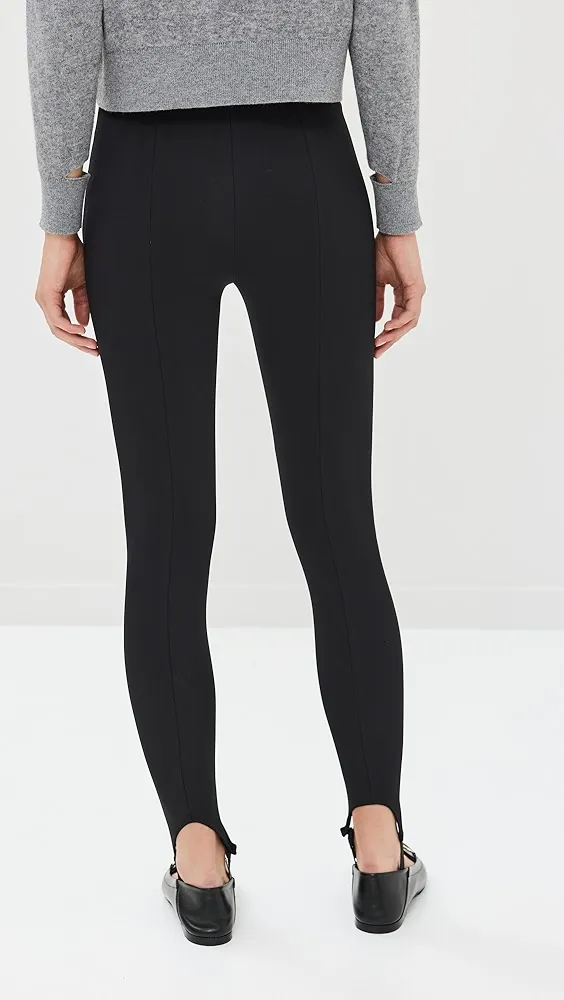 Tibi   Compact Ultra Stretch Knit Stirrup Leggings 