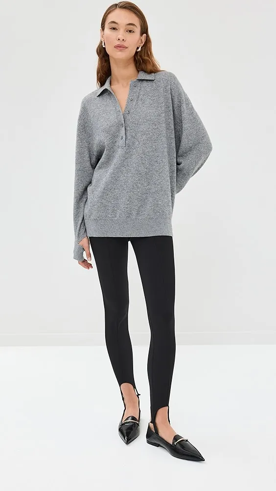 Tibi   Compact Ultra Stretch Knit Stirrup Leggings 