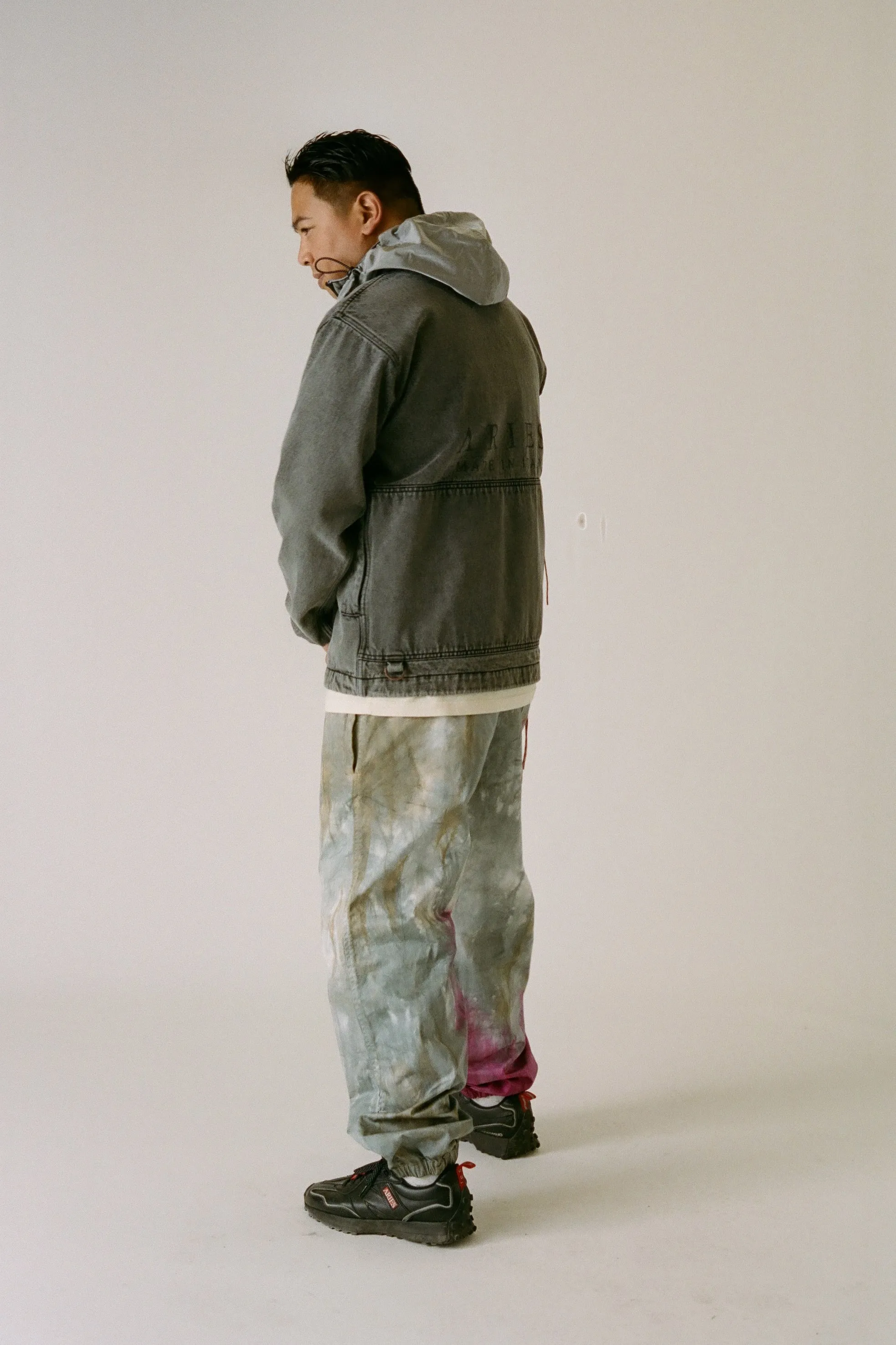 Tie Dye Cotton Track Pant