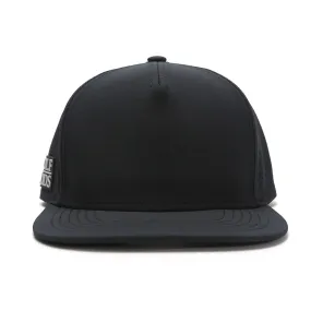 TOUR PRO Golf Hat in Black with Flat Brim