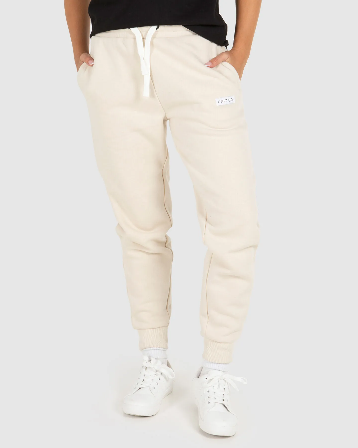 Unit Ladies Madison Trackpants - Cement | SurfStitch