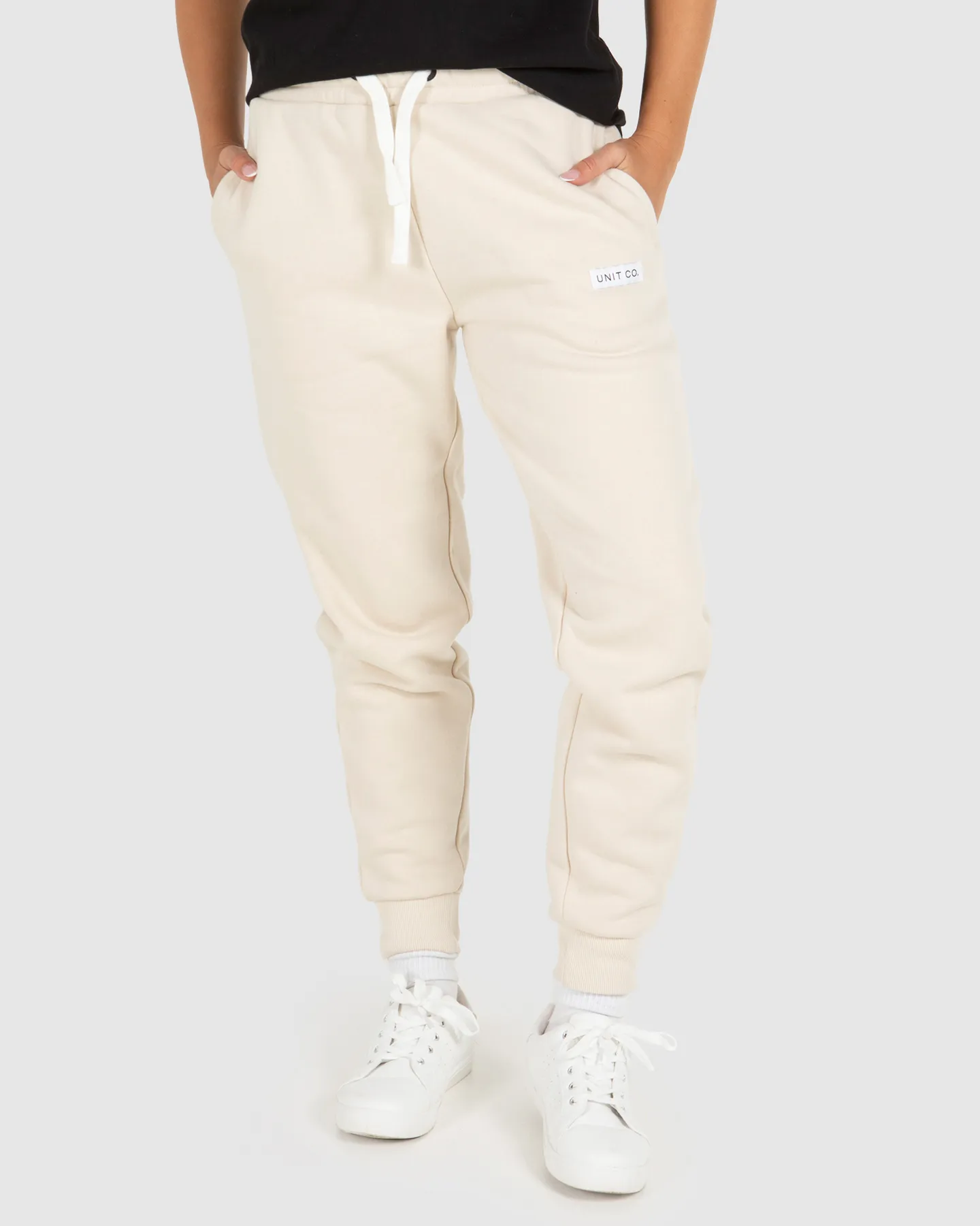 Unit Ladies Madison Trackpants - Cement | SurfStitch