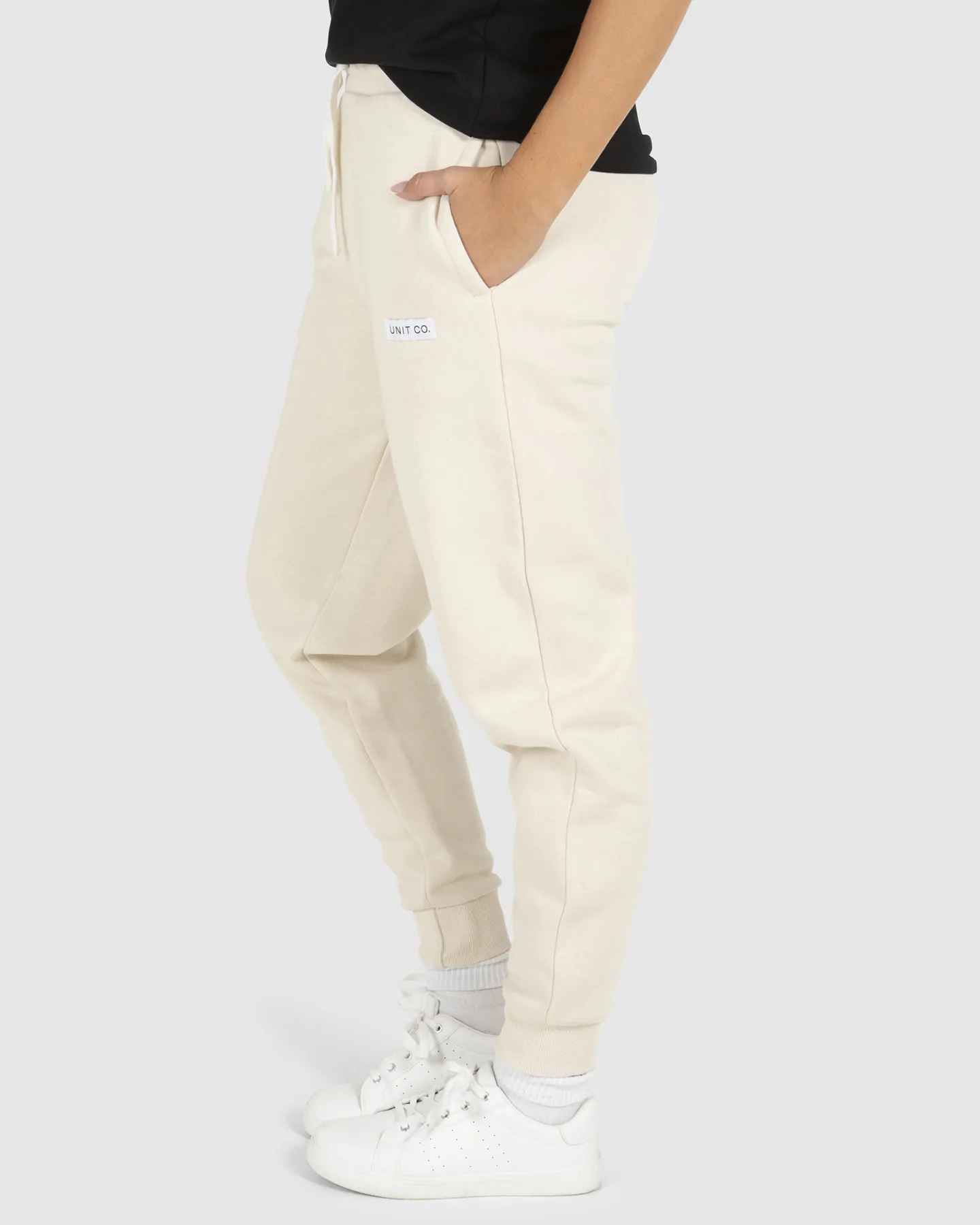 Unit Ladies Madison Trackpants - Cement | SurfStitch